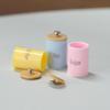 3Pcs Dollhouse Simulation Nordic Storage Jar Model Kitchen Storage Organzier Candy Box Miniature Food And Play Dry Goods Cans