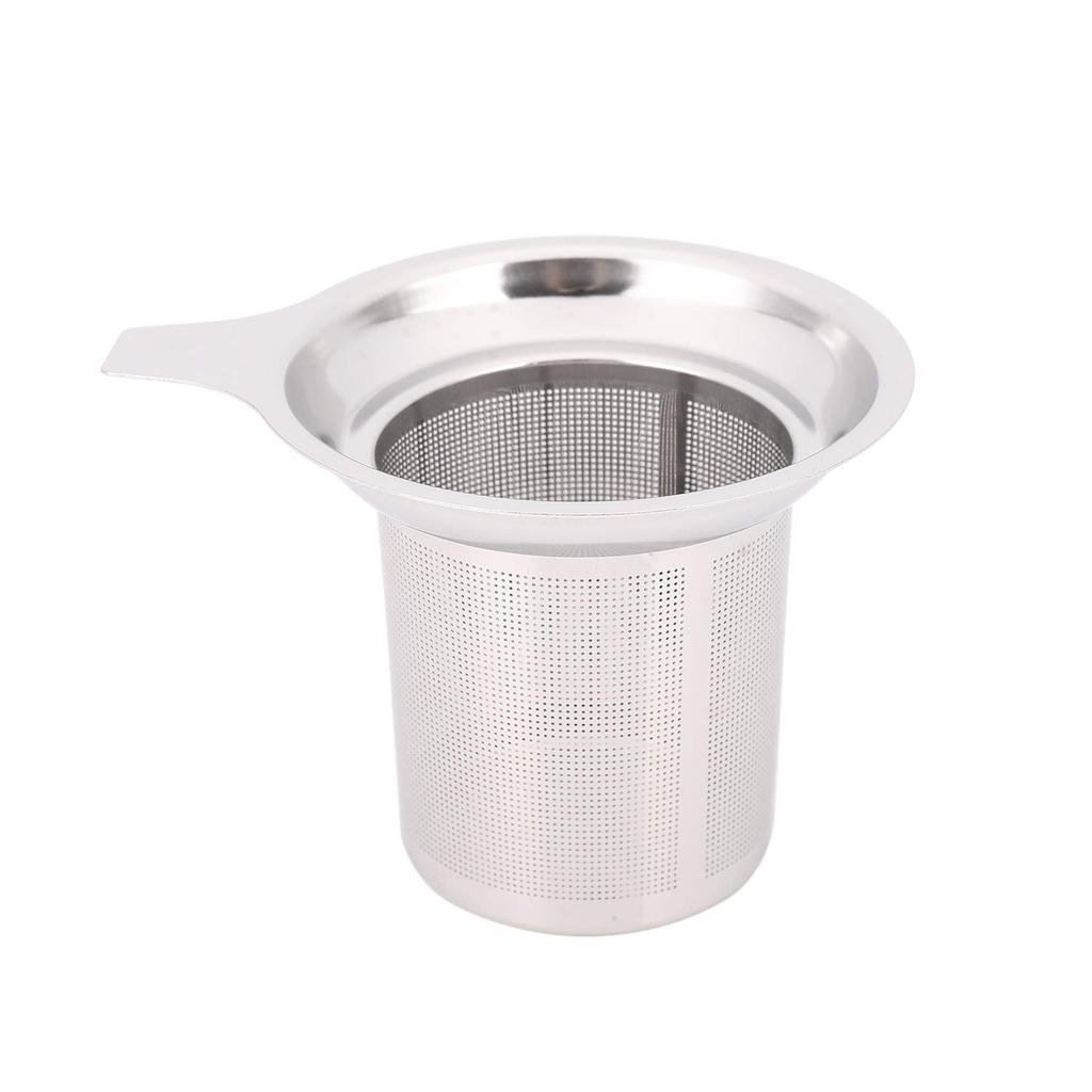 Haskoss 304 Stainless Steel Fine Mesh Tea Infuser Filter, Reusable Strainer