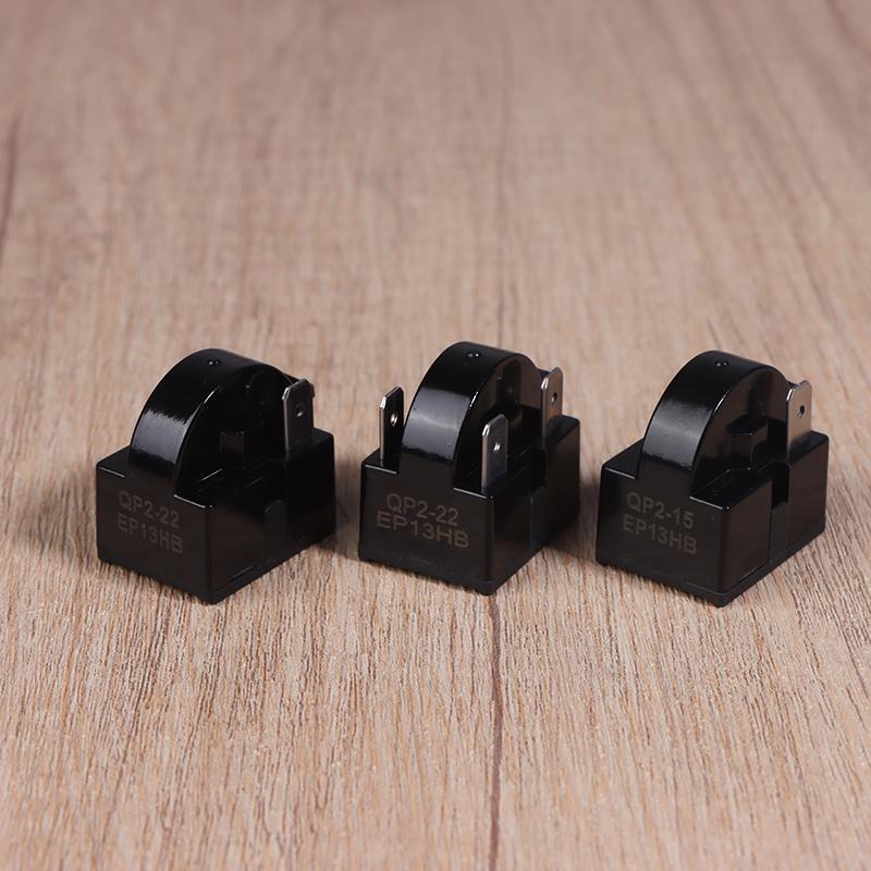 1 Stück Kühlschrank PTC Starter Relais 1/2/3/4 Pins Kompressor Überlastschutz Kühlschrank PTC Startrelais Zubehör