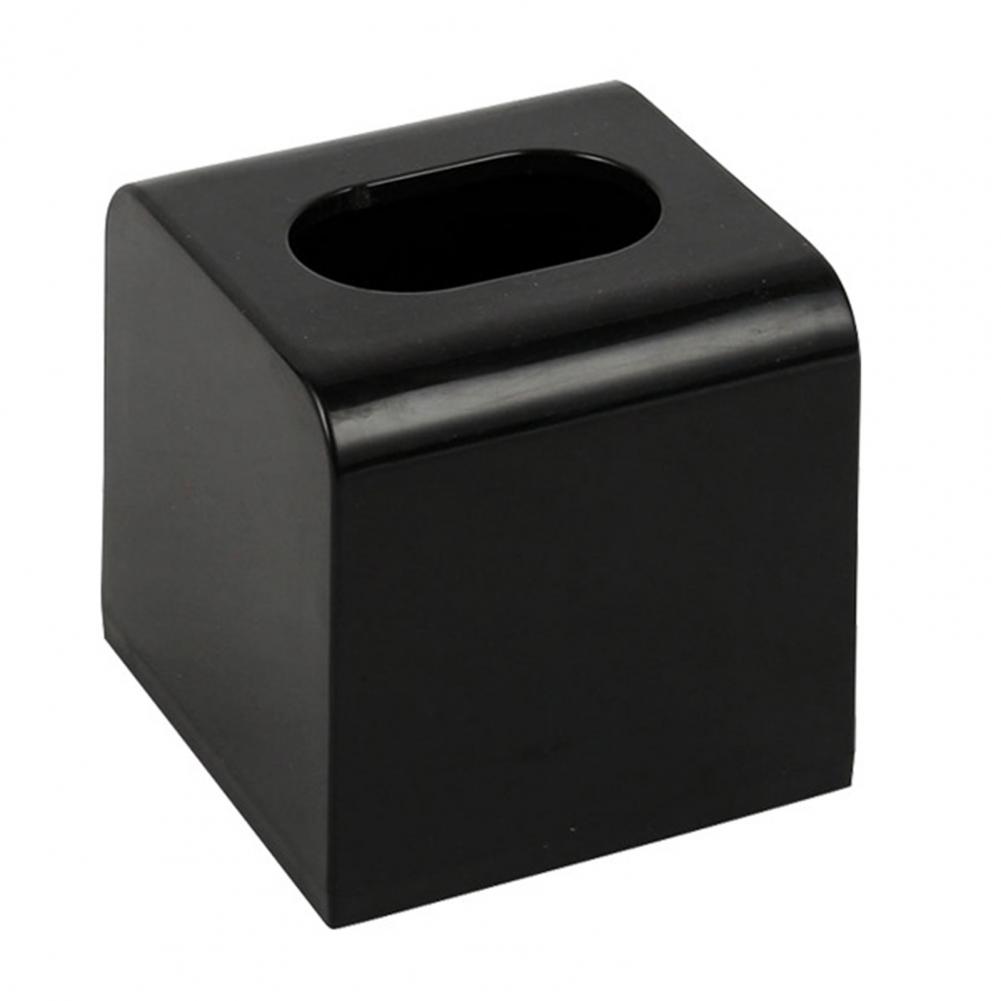 Napkin Case Durable Construction Large Capacity Solid Color Paper Box Easy To Fill Decorative Cube Tissue Holder Dispenser