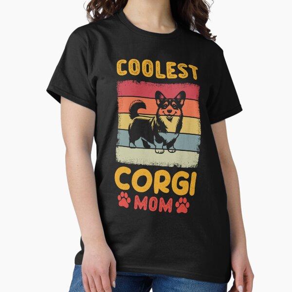 Korgi Dog Coolest Corgi Mom Classic T-Shirt