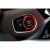 For BMW X3 G01 X4 2018- Red Aluminum Ignition Switch Start Button Ring Trim