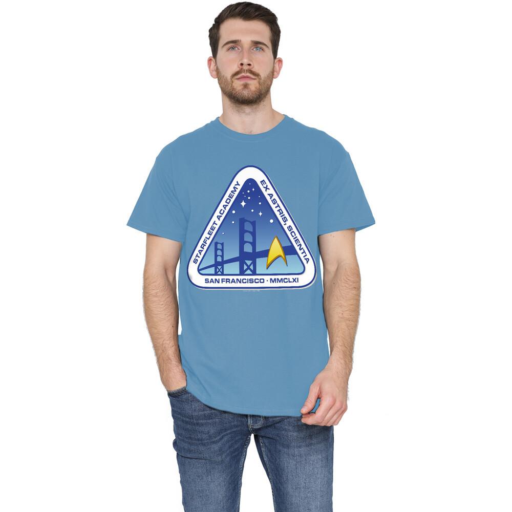 Star Trek Color Logo T-Shirt S-3XL Carolina Blue XL