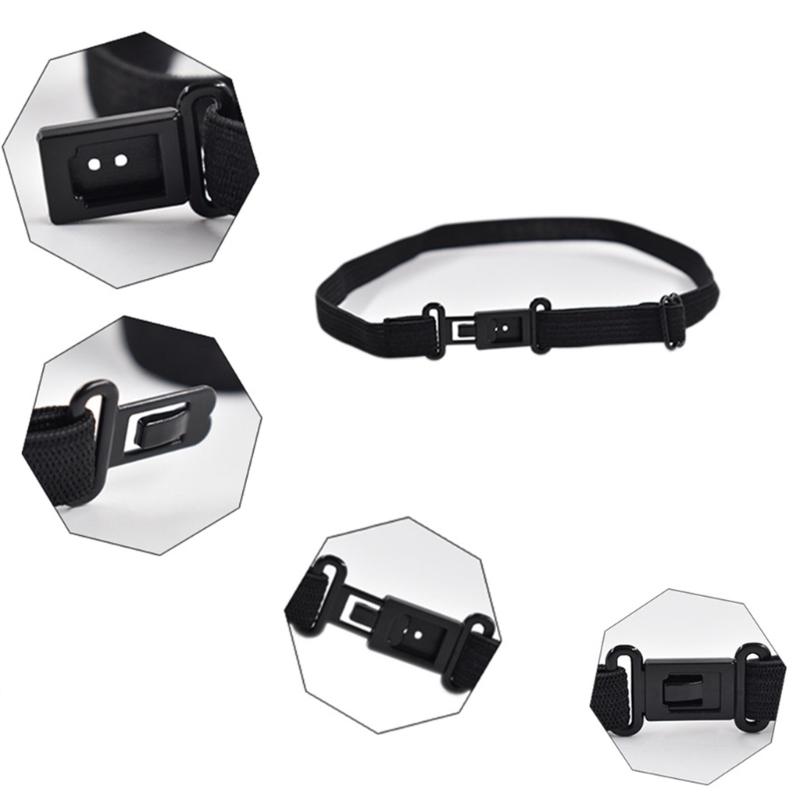 50Pcs Comfortable Necktie Elastic Band For Wedding Party Prom Wear Polyester Fabric Easy To Use Soft Elastic Belts