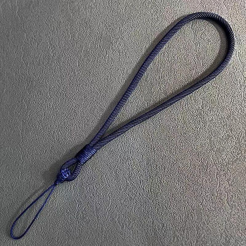 Mobile Phone Lanyard Short Wrist Rope Reinforced Color Matching Hand-Woven Pendant Female Male Accessories Anti-Loss Lanyard