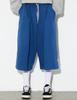 PHILIPPAKER Bermuda Giant One-Pleat Sweatshirt Crotch-Length Pants Slate