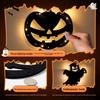 Halloween pumpkin lantern decoration luminous hanging ornaments bar background wall scene arrangement costume props atmosphere hanging items