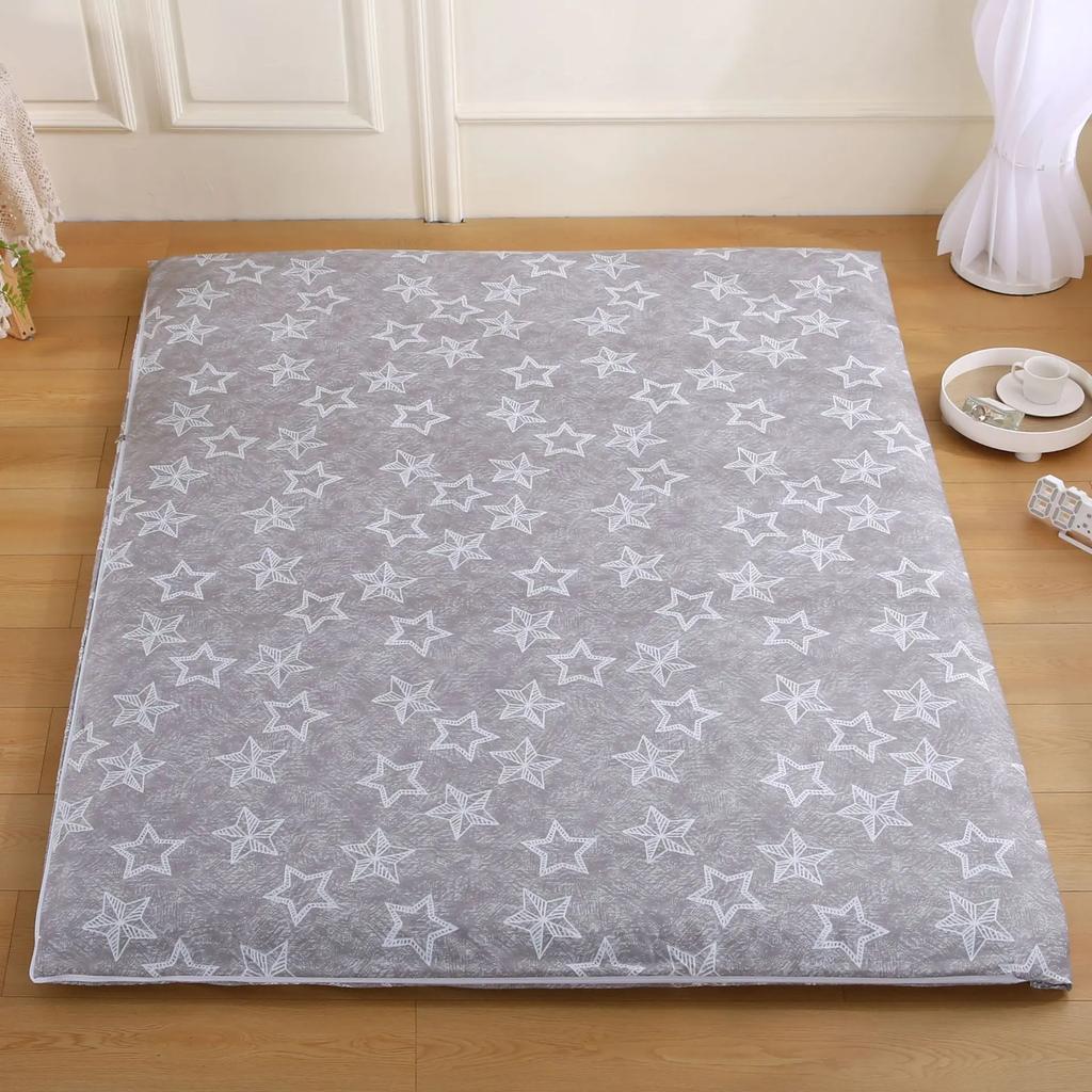 All-Inclusive Floor Bunk Dirty Cushion Cover Comfortable Mattress Cover Dust-Proof Sanded Bed Cover Removable Washable