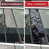 Black Mamba Snake Car Stickers Waterproof Auto B-Pillar Decor Cover Scratches Sunscreen Doors Pillar Trim Auto Accessories