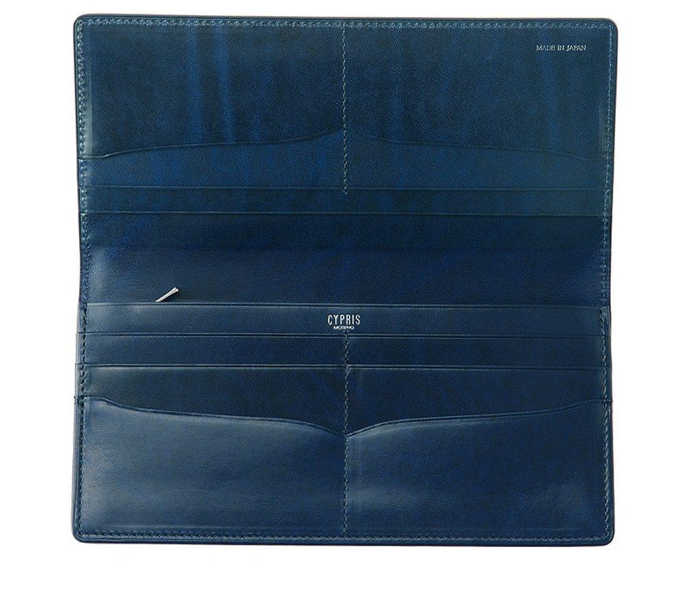 

[CYPRUS] Bridle Leather & Luga Shoulder Long Wallet with Flap Lid, Coin Purse, and Gusset, Perfect for Father s Day, Birthdays, or as a Boyfriend