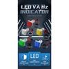 Digital 22mm AC50-380V Volt 0-100A 0-99HZ Voltmeter Ammeter Current Hertz Voltage Meter LED Indicator Lamp Pilot Light