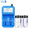 Double Capacity No. 1 Rechargeable D-Type Battery Set - 5500mAh for Gas Stoves & Natural Gas Water Heaters