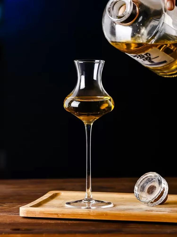 125ml bezolovnatý křišťálový aromatický pohár na víno šampaňské degustační sklenice elegantní sklenice na whisky pohár na čisté pití