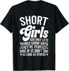 Short Girls God Only Lets Things Grow Funny Sarcastic Humor T-Shirt Unisex T-Shirt