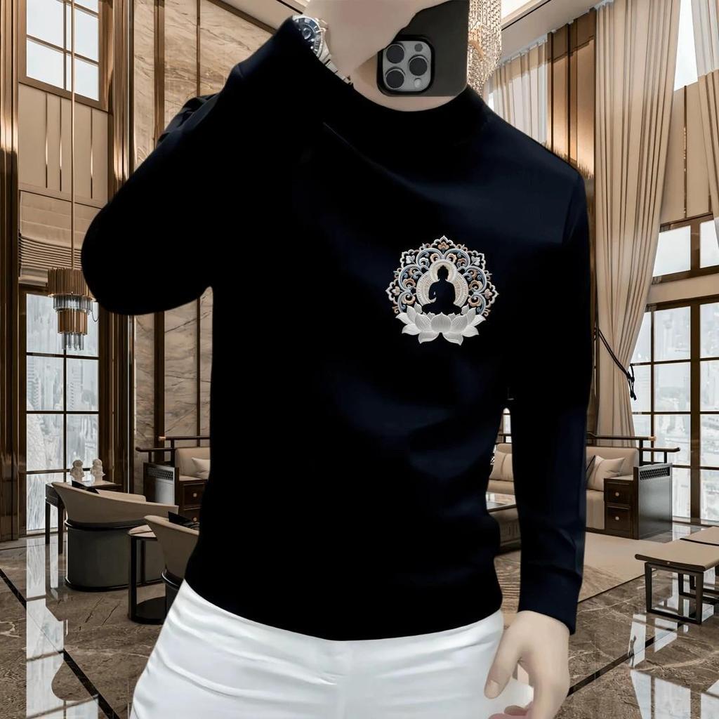 2025 Versatile Luxe Hoodie - Round Neck, Thick Velvet, Trendy Street Style, Autumn/Winter Long Sleeve