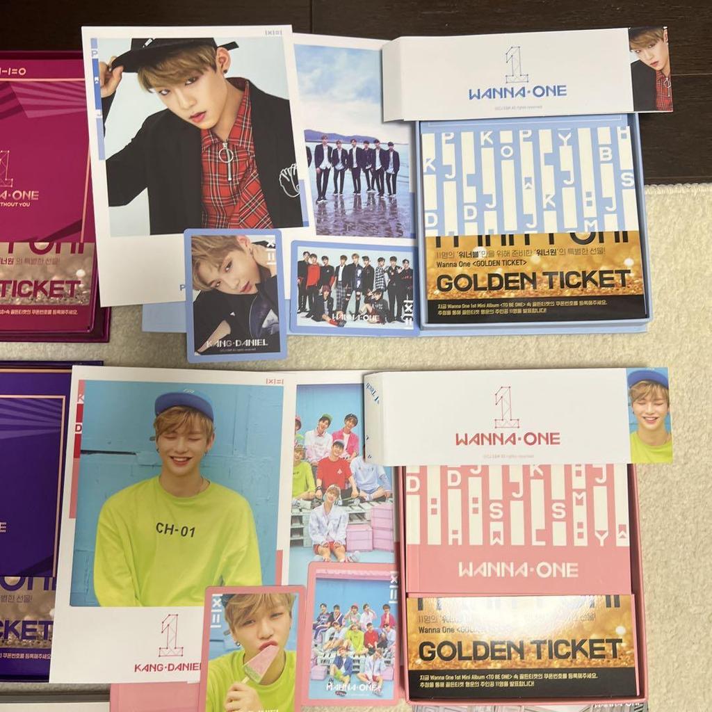 [USED] wanna one CD bulk sale