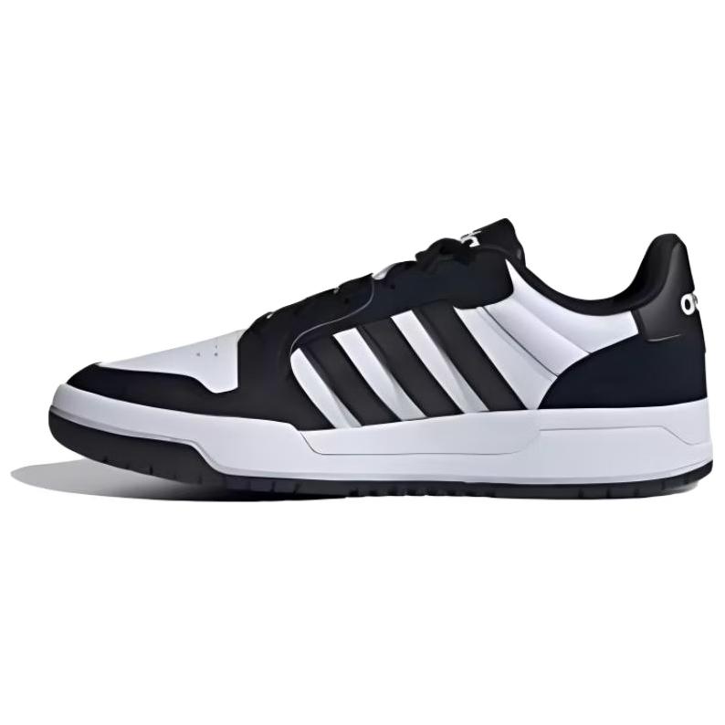 Adidas Neo Entrap Caramel Cookies Slip Resistant Abrasion Resistant Low top Vintage Basketball Shoes Unisex IE3905(Team88-S-BOX)