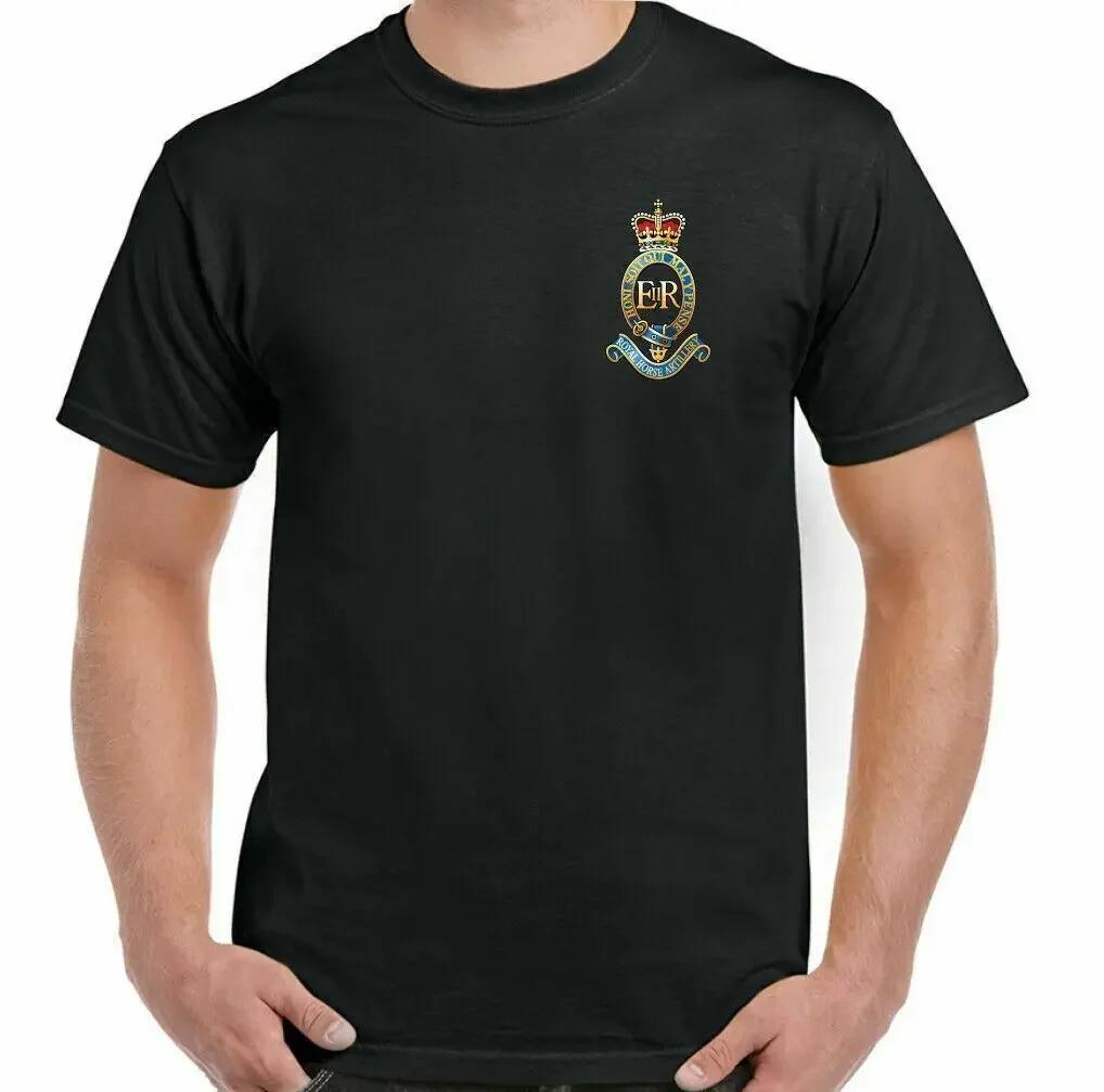 Esercito Britannico La Royal Horse Artillery Artiglieri Maglietta 100% Cotone Girocollo Estiva Manica Corta Casual Uomo Taglia S3XL