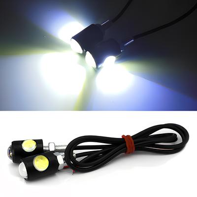 2 stücke LED Motorrad Bremsleuchten Auto Kennzeichen Bolzen Schwanz Rücklicht Nebelscheinwerfer Blinker Seitenindikatoren Dekoration Helle