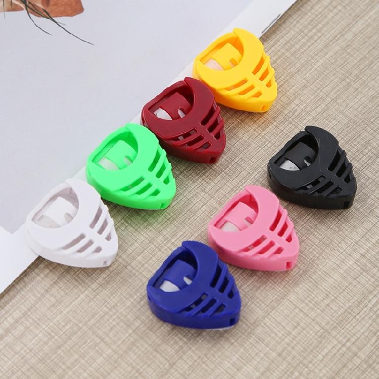 6pcs Guitar Pick Storage Organizers Triangles Durability Performances Grade Pick Storage For Quick Access