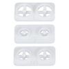 Stud Embedding Device Clay Earring Making Set for Clay Jewelry Featuring Various Size Cutters and Positioning Board