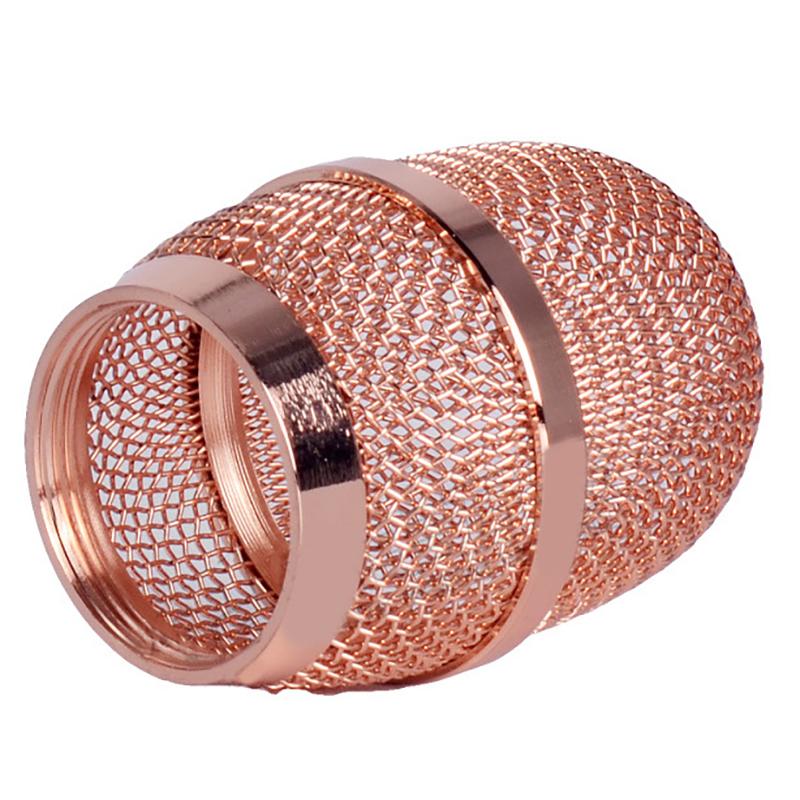 Microphone Replacement Head Steel For Sm58 Q7 Mesh Handheld Microphone Grill Mesh Head Fits Shure Beta 58A