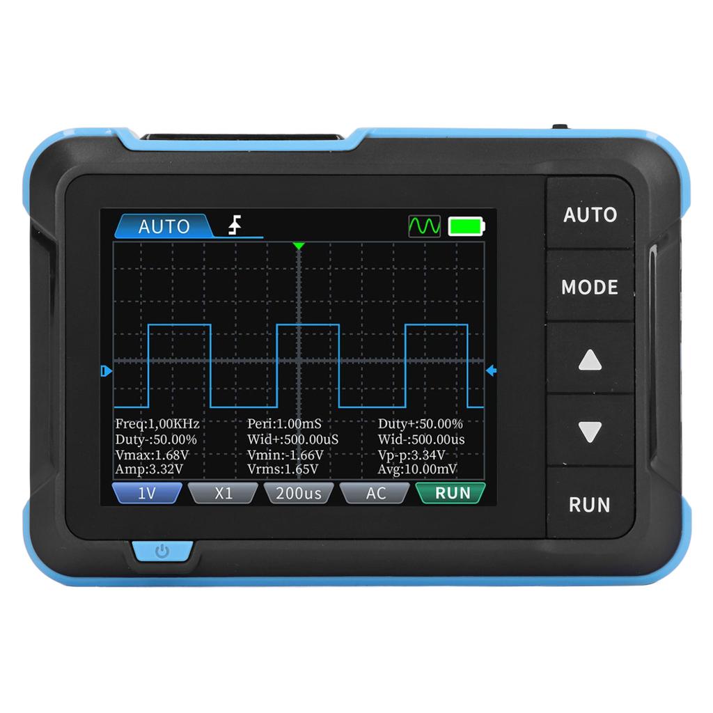Handheld Mini Oscilloscope 2.8in TFT 1M Bandwidth 5.0MS s Sampling Rate Digital Oscillograph Meter