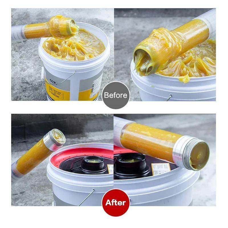 Universal Grease Suction Plate Butter Gun Oil Pan Leakproof Lubricant Suction Cup Car Repair Maintenance Tools Auto Accessories