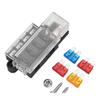 4 Gang Fuse Box Positive Block Perfect Solution for Automotive and Marine Electrical Systems with For ATO ATC Compatibility
