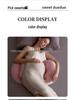 U-Shaped Pregnancy Pillow with Back and Abdominal Support - Breathable, Essential Comfort for Mother and Baby in Winter