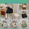 Fashionable Pu Leather Tote Bag For Women Trendy Street Style Large Capacity Shoulder Bag
