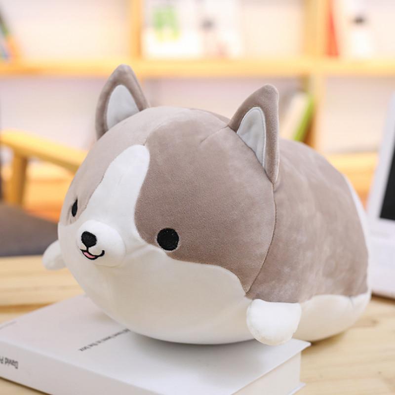 Miaoowa 30/50/60cm Cute Corgi Dog Plush Toy Soft Animal Pillow For All Ages