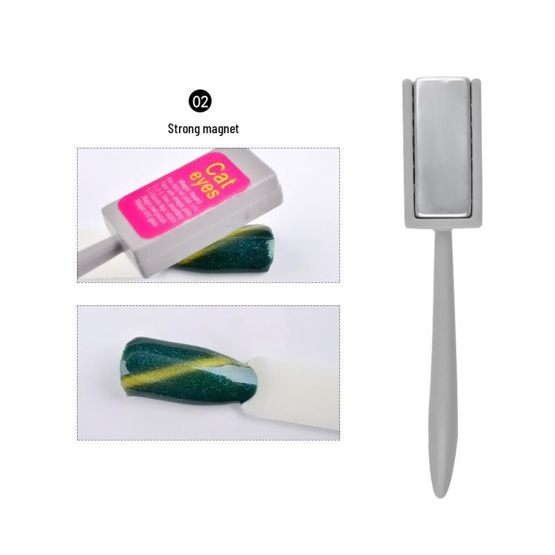 Multi-Functional Cat Eye Magnet for Nail Art – Strong Magnetic Gel Polish Magnet