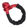 Soft Shackle 17 Tons Breaking Strength Heavy Duty Polymeric Polyethylene Road Recovery Rope for Offroad