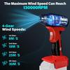 Mini Jet Blower Portable Violent Turbo Fan for Milwaukee 18V M18 Battery, 4-Speed Wireless High Speed Handheld Fan, for Computer Key Board