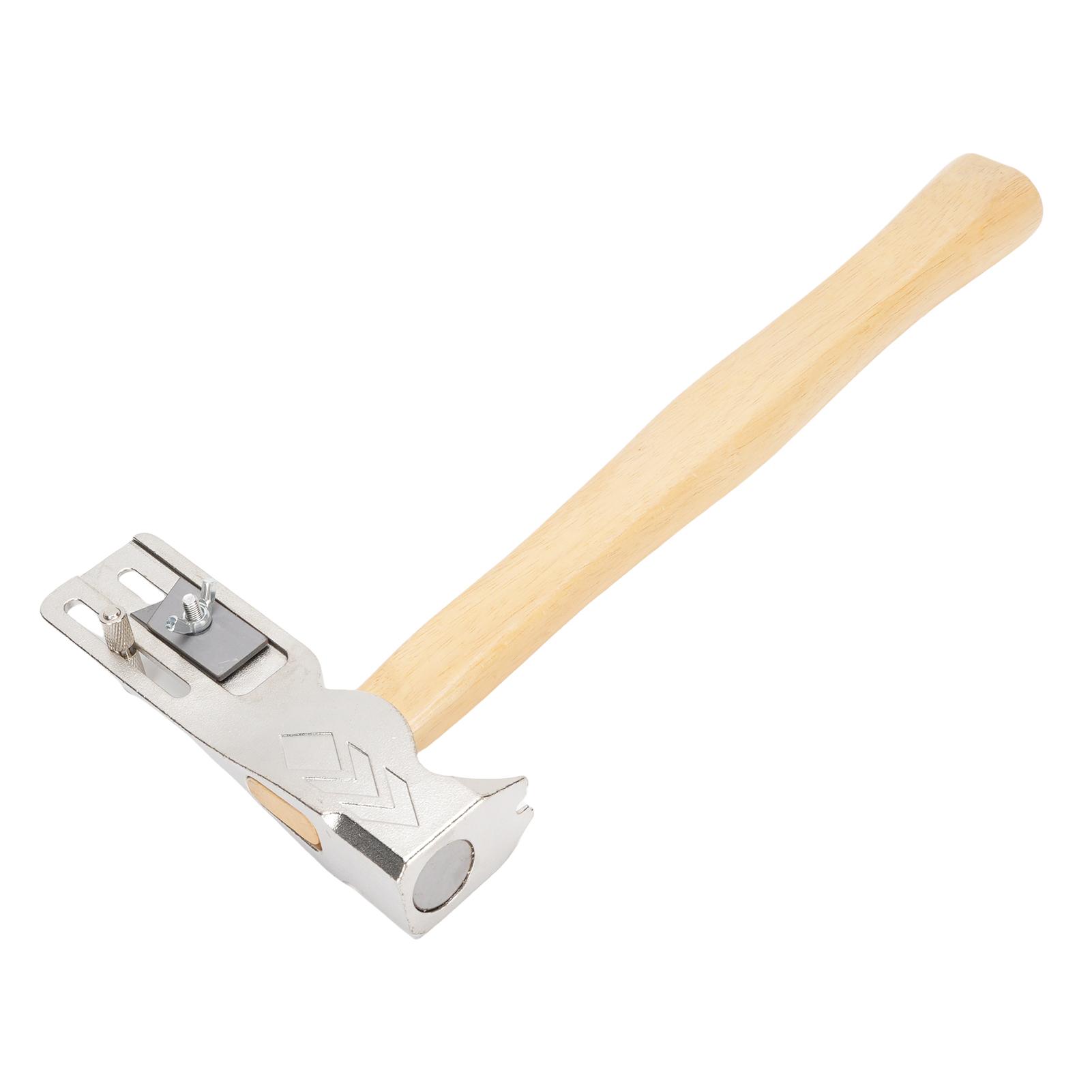 

Magnetic Roofing Hammer Multifunctional Magnet Roofing Hatchet Tool with Storage Bag for Quick Installation Roofing Nails Felt Hats