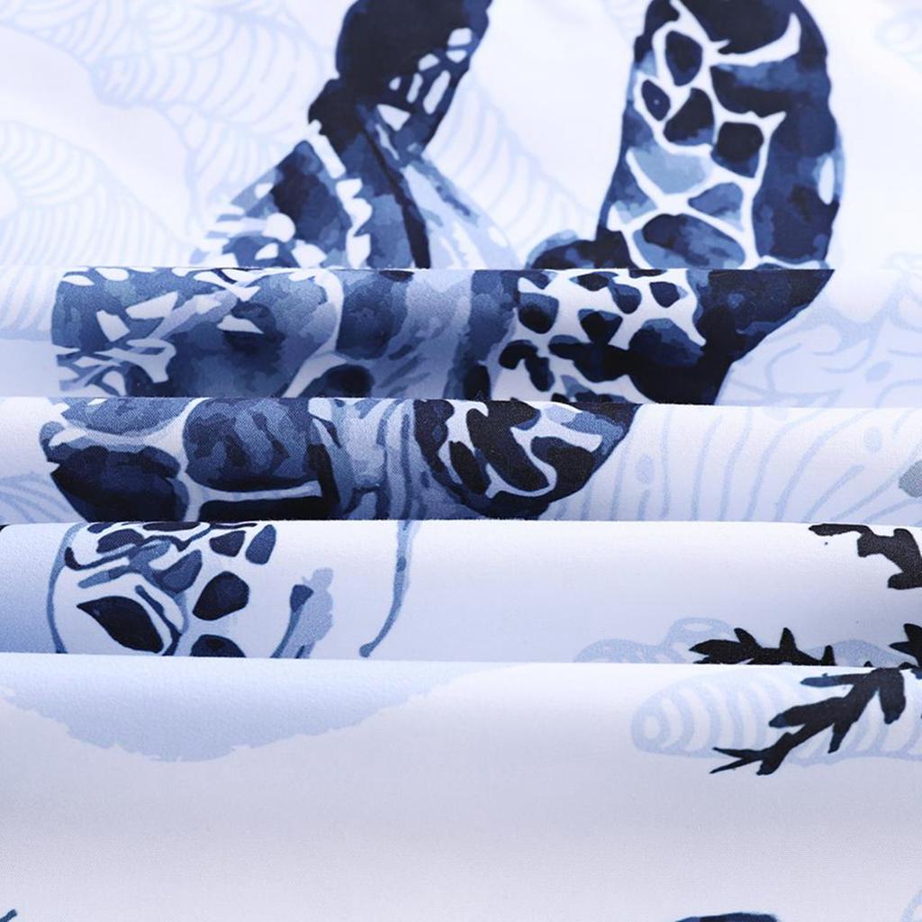 Sea Turtle Duvet Cover Set Pillow Cases Ocean Animal Turtle Bedding Set Queen Twin Kids Home Textiles Map Coral Quilt Cover King