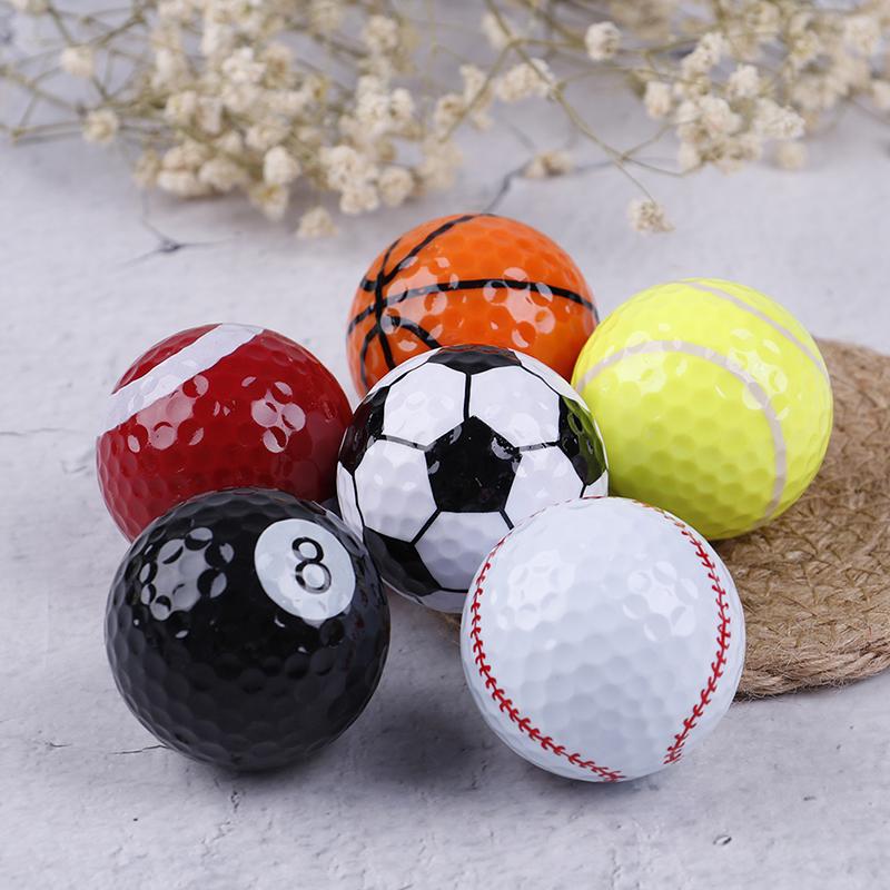 Golfbälle Golfausrüstung Fußball Basketball Tischtennis Baseball 6 Stück/Set