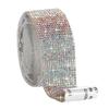 2xSelbstklebendes Kristall Strass Diamant Band DIY Aufkleber Mehrfarbig 1,4cm