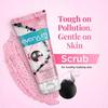 Everyuth Naturals Anti Pollution Pink Clay & Charcoal Scrub 100g