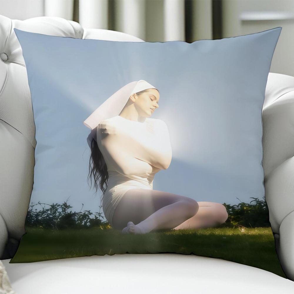 Singer R-Rosalia L-Lux cushion cover Birthday Anniversary Gifts Double Sided Printed Zipper Cushion Cover Soft Skin Bedding