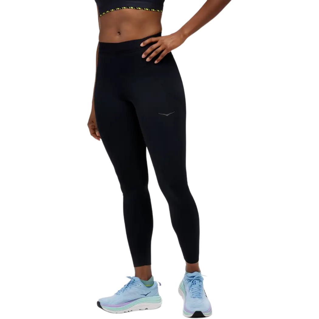 

HOKA One One Novafly Run Tight 25 Дышащие Спортивные Брюки Слим-фит Со средней посадкой Женские низ Черный 1141743-BLK L