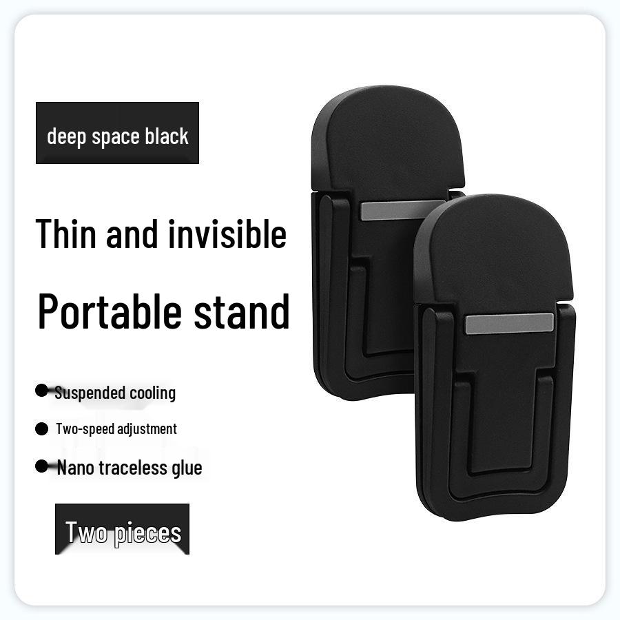 

Portable Folding Laptop and Keyboard Stand with Invisible Footrest