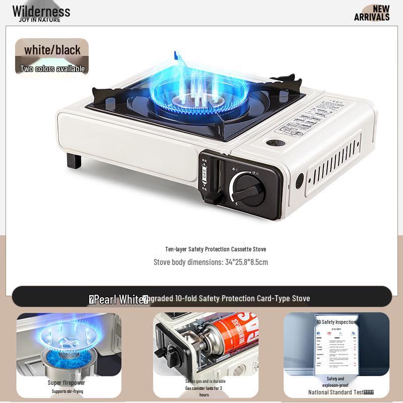 Aisheng Portable Camping Gas Stove & Canisters