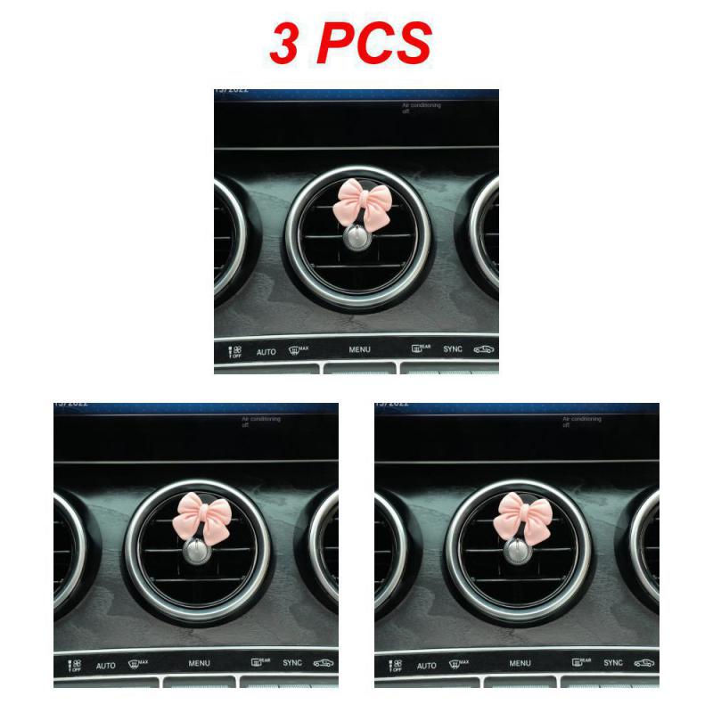 1/5 Pack Car Air Conditioner Replacement Fragrance Air Outlet Freshener Aromatherapy Car Perfume Car Accessories