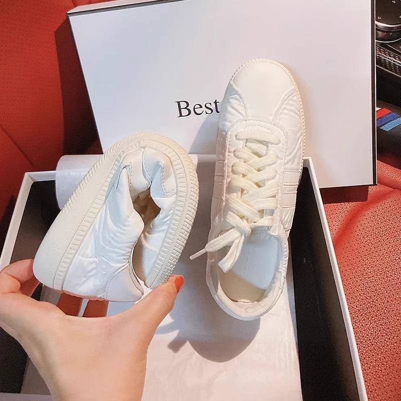 Cloud Little White Shoes Women's Shoes Spring and Summer New Soft Leather Soft Sole Light Board Shoes Casual Sports Shoes Women