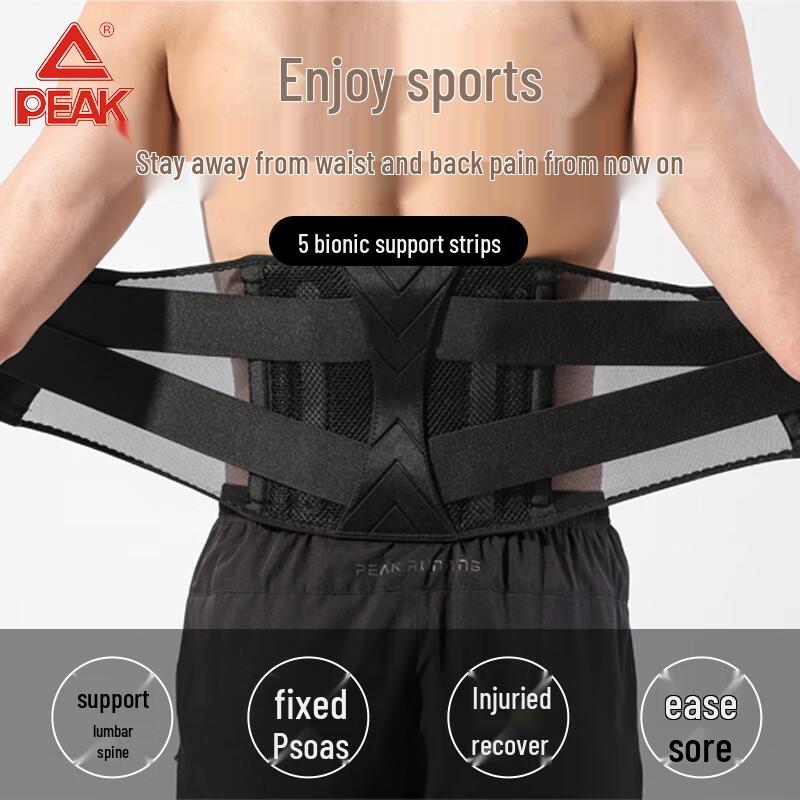 Peak Professional Lumbar Support Belt One Size (100-180 Jin)