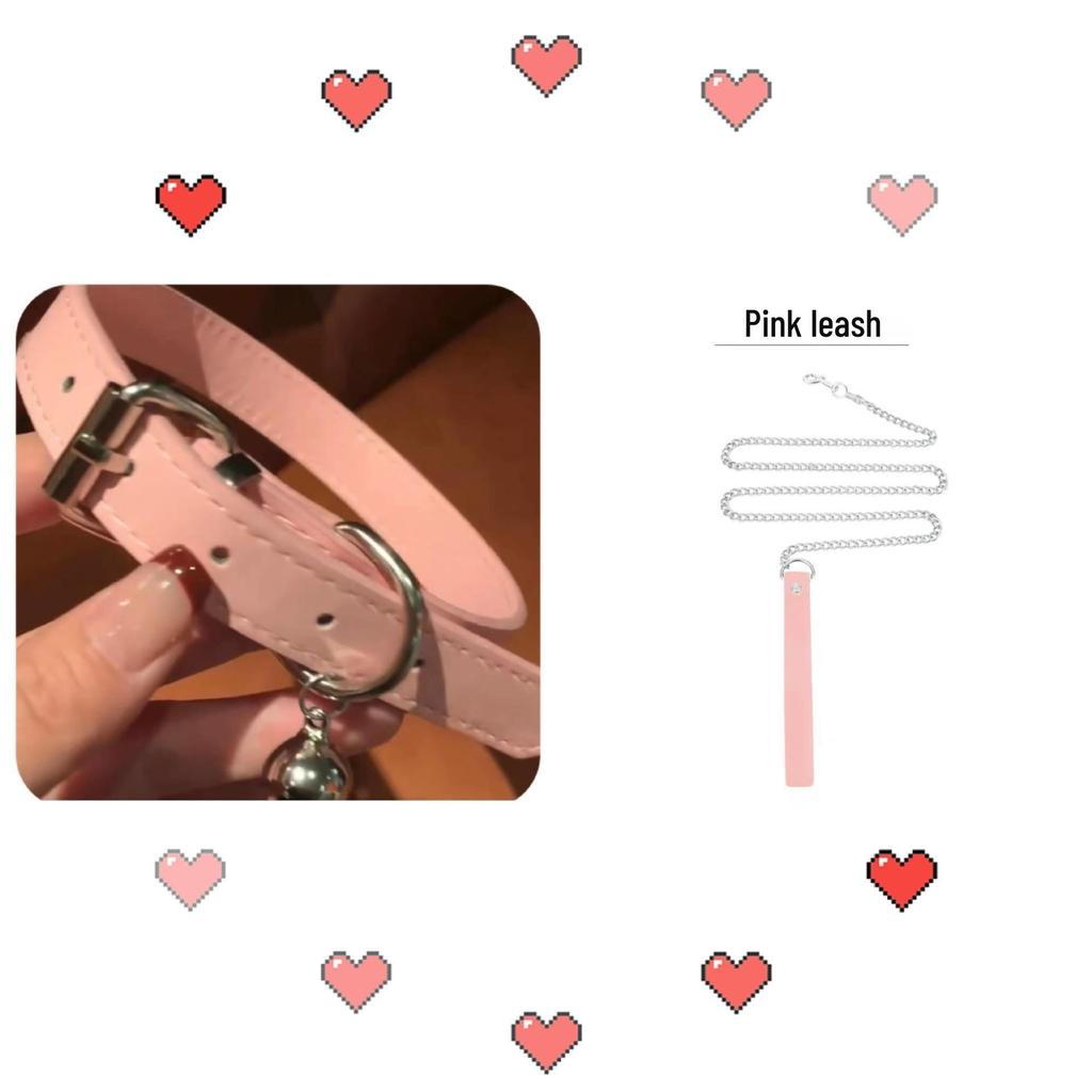Unisex Leather Punk Chain Choker Necklace: Edgy, High-End Design