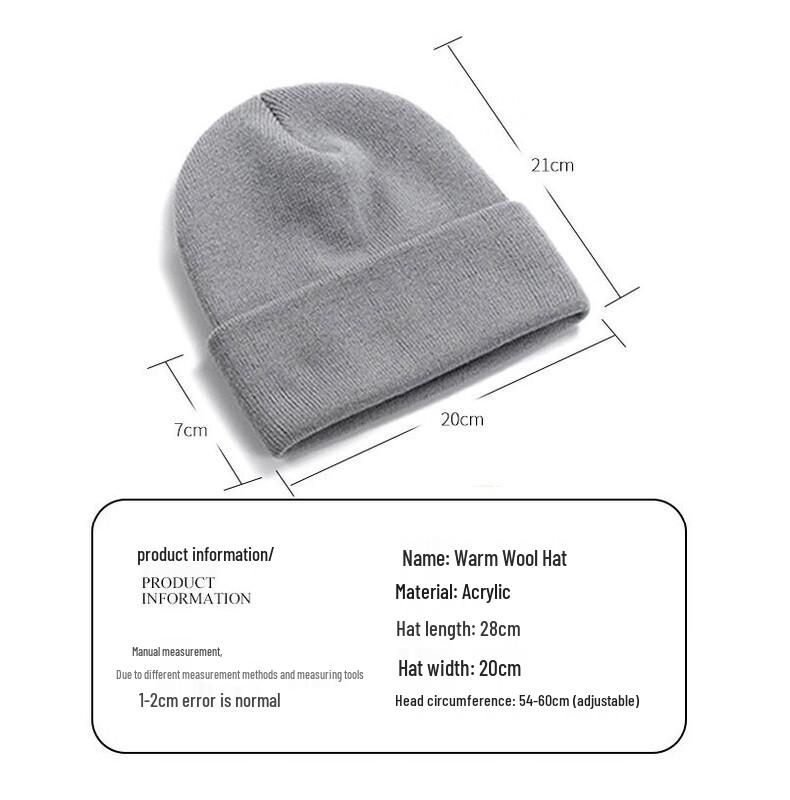 Quyoubang Outdoor Warm Wool Hat