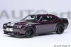 AUTOart Dodge Challenger SRT Jailbreak 2022 Stripe Finished Model 71762 1/18 (Metallic Purple/Silver [HELLRAISIN])